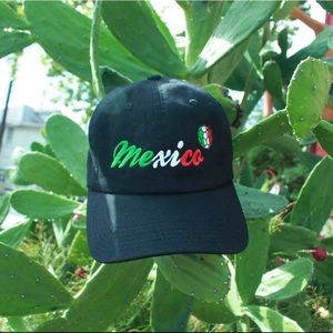 Black Mexico Soccer Cap Male/Female